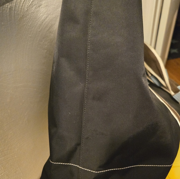 Coach Vintage Hamptons Weekend XL Nylon Travel Tote - Black/Blue - Picture 10 of 16